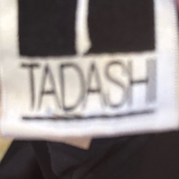 Tadashi Shoji Black A-Line Skirt Size 8 - Picture 4 of 7